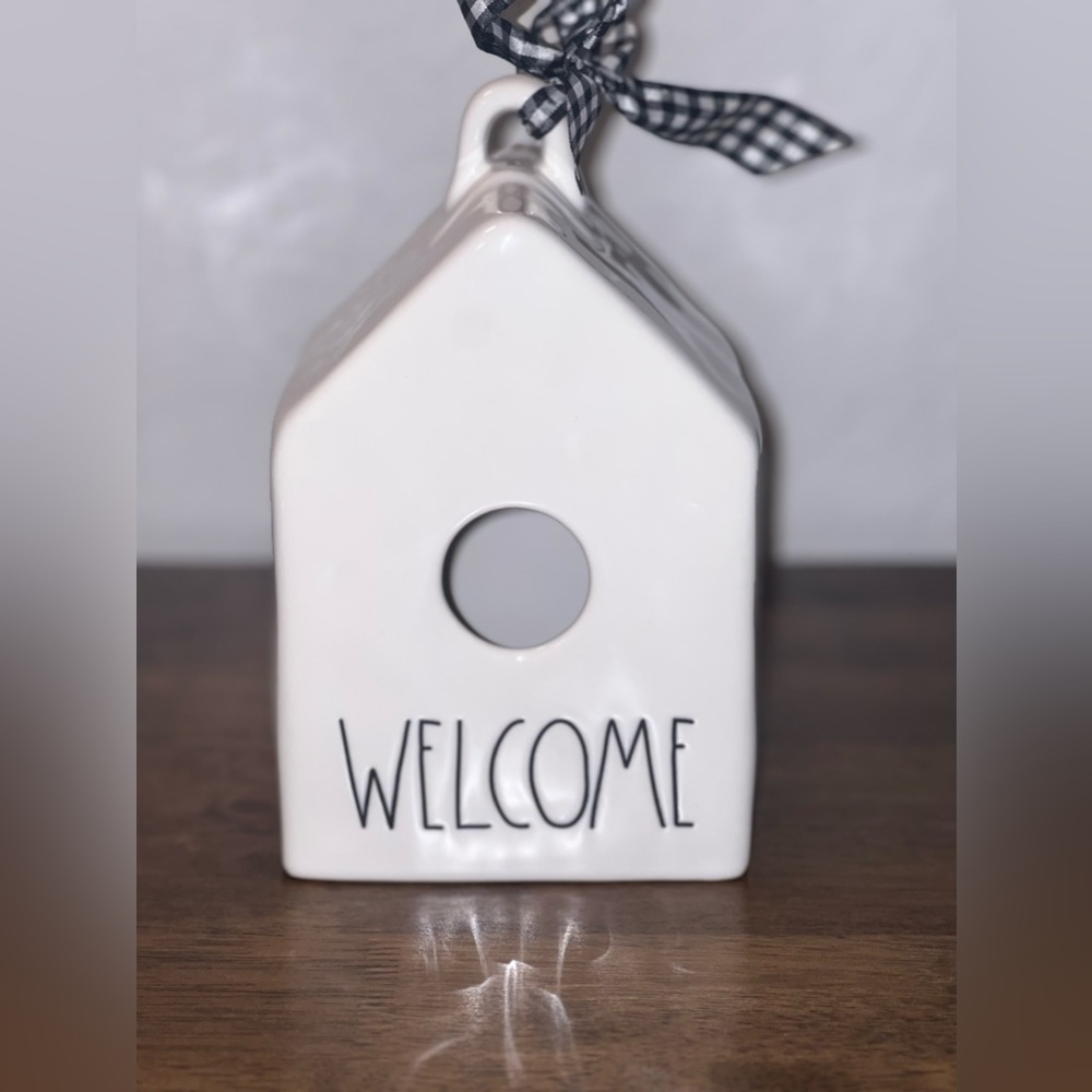 Rae Dunn “WELCOME” Birdhouse